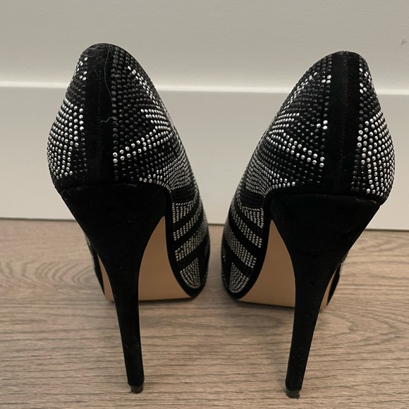 Sparkly Patterned Aldo Platforms - Picture 3 of 5